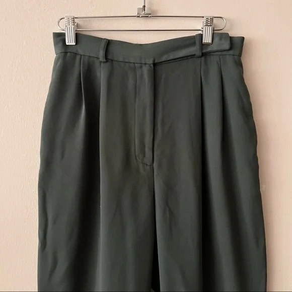 Green straight leg pant - Picture 3 of 8
